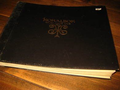 KORALBOK FOR DEN NORSKE KIRKE. 1936.