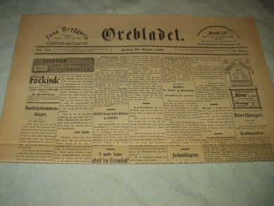 1905 nr 197 Ørebladet