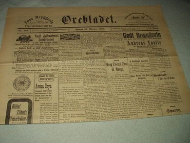 1905 nr 253 Ørebladet
