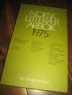 NORSK LITTERATUR ÅRBOK 1975