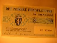 1984 Trekning 799 Nr 0098314