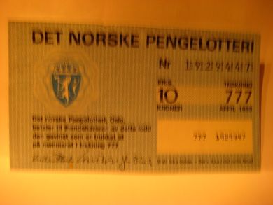 1983 Trekning 777 Nr 1929447