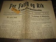 1931 nr 034 For Fattig og Rik