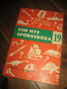 DEN NYE SPØRREBOKA. 1968.