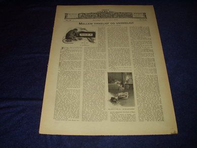 1904 nr 014 Tilæg til Allers Familie Journal MELLEM VIRKELIGT OG UVIRKELIGT Illustrerede fantastiske og romantiske Fortællinger
