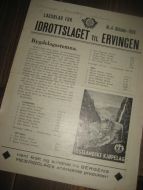 1939,nr 004, LAGSBLAD FOR IDROTTSLAGET ERVINGEN- BERGEN.