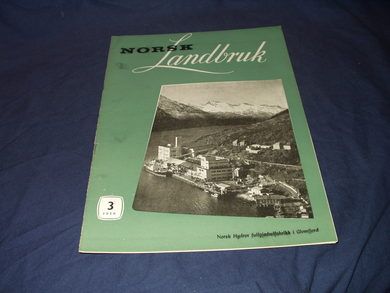 1958 nr 003 NORSK Landbruk