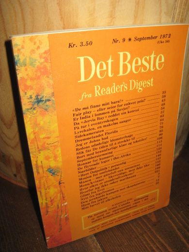 1972 nr 009 Det Beste fra Readers Digest