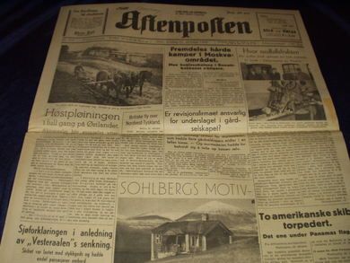 1941 nr 492 Aften Aftenposten