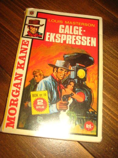 MASTERSON LOUIS: galge ekspressen Bok nr 19 2 opplag 1973