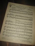 Tschaikowsky, Op. 74, Symphonie pathetique, dritter satz, Violino I, 1925.