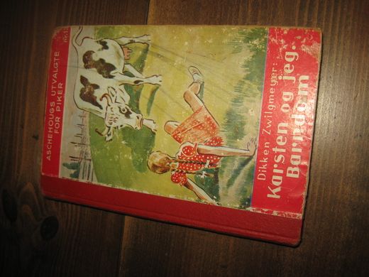 Zwilgmeyer:Karsten og jeg Barndom Bok nr 13 1950
