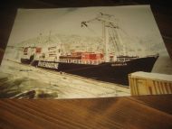 Bilde av HORNELEN Ca 35*26 cm stort Pent i glass og ramme