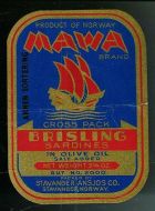 CROSS PACKED BRISLING SARDINES