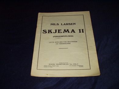 Nils Larsen: SKJEMA II