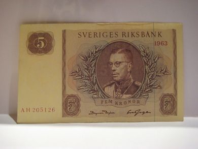 1963 5 KRONOR AH205126