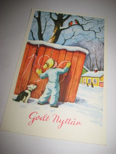 Strøkent, ubrukt kort fra Mittet, nr 6162…