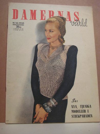 1946 nr 044 DAMERNAS vårld