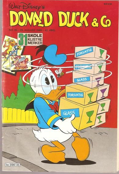 1989 nr 035 Donald Duck & Co