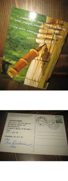 Postveistrimmen stempla STARNDA 21 5 81