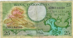 1959, 25 BAX, INDONESIA