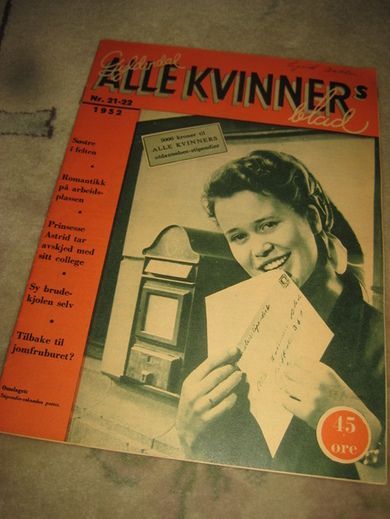 1952 nr 021 -22 ALLE KVINNER