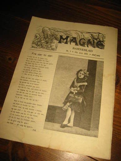 1905 nr 006 MAGNE BARNEBLAD