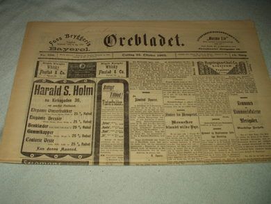 1905 nr 250 Ørebladet