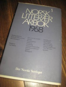 NORSK LITTERATUR ÅRBOK, 1968.