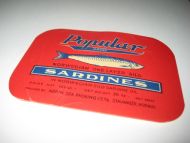 Popular SARDINES, fra NORTH SEA PACKING CO, STAVANGER.