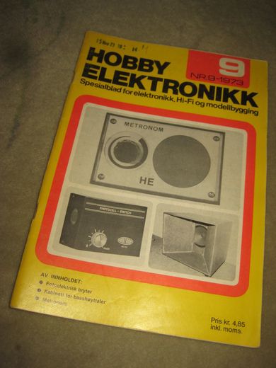 HOBBY  ELEKTRONIKK,     .         1973,nr 009.