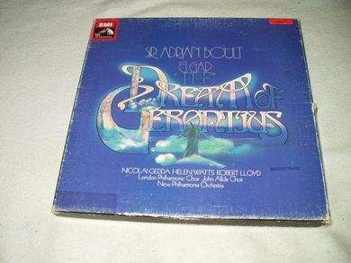ALBUM. ELGAR: The Dream of gerontius, op 38.  1976