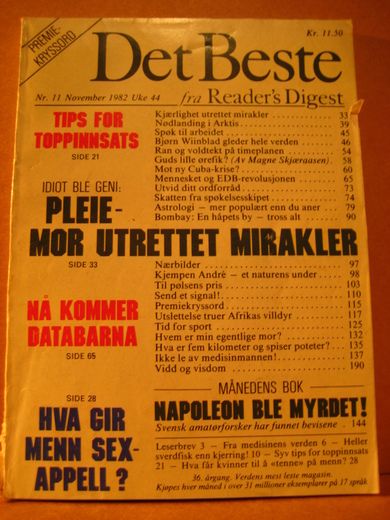 1982 nr 011 Det Beste fra Reader's Digest