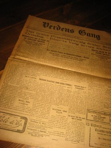 1919 nr 039 Verdens Gang