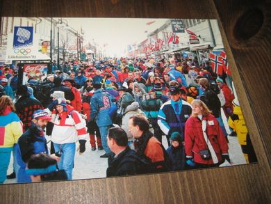 578 LOOC 1991 Lillehammer Storgaten under OL 1994