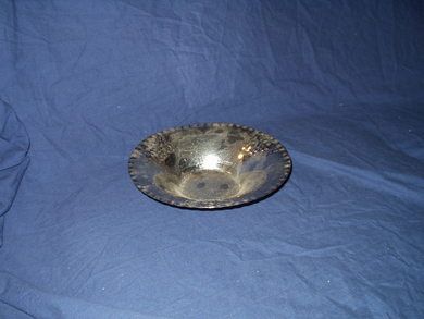 Skål i plett fra 40-50 tallet