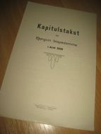 Kapitulstakst for Bjørgvin bispedømme  i aaret 1926.