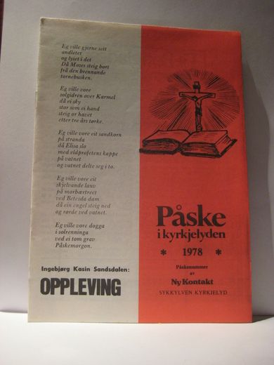 1978 PÅSKE NY KONTAKT