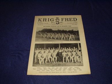1908 nr 028 KRIG OG FRED