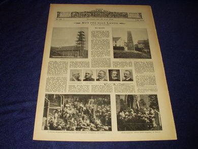 1904 nr 026 Tilæg fra Alleras Familie Journal NYT FRA ALLE LANDE