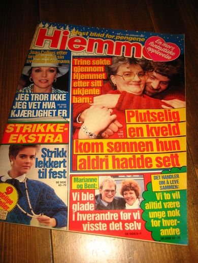 1987 nr 004 Hjemmet JOAN COLLINS