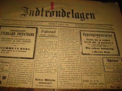 1916 nr 151 Indtrøndelagen