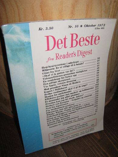 1972 nr 010 Det Beste fra Readers Digest