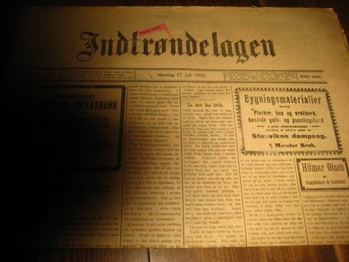1916,nr 135, Indtrøndelagen. 