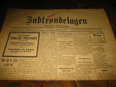 1916 nr 184 Indtrøndelagen