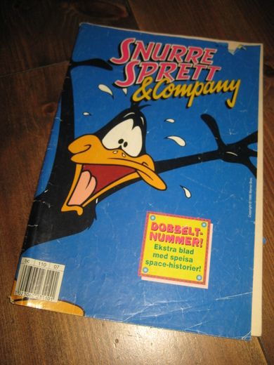 1993 DOBBELT NUMMER SNURRE SPRETT
