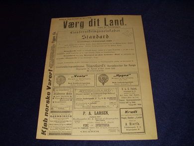 1897 nr 025 Værg dit Land