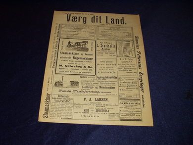 1897 nr 016 Værg dit Land