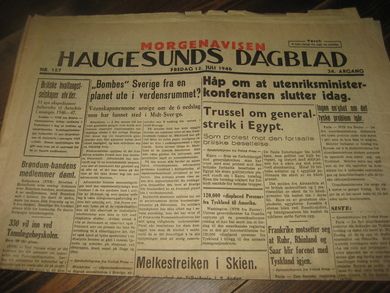 1946 nr 157 HAUGESUNDS DAGBLAD