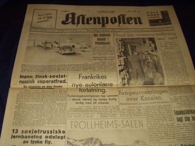 1941,nr 460, Aften, Aftenposten
